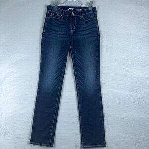 Denizen From Levis Mid Rise Modern Slim Jeans Denim Stretch Womens Blue Size W27